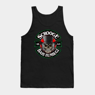 Charles Dickens, A Christmas Carol, Scrooge, Bah Humbug Tank Top